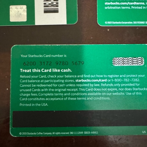 Washington State Starbucks Gift Cards New Whale Seattle - Picture 3 of 4